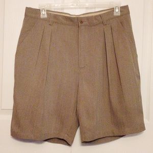 TOMMY BAHAMA men's silk pleated shorts size 36